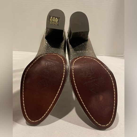 OPENING CEREMONY Brenda Silver Multicolored Glitter Heeled Ankle Boot Womens 8.5 - Picture 11 of 11